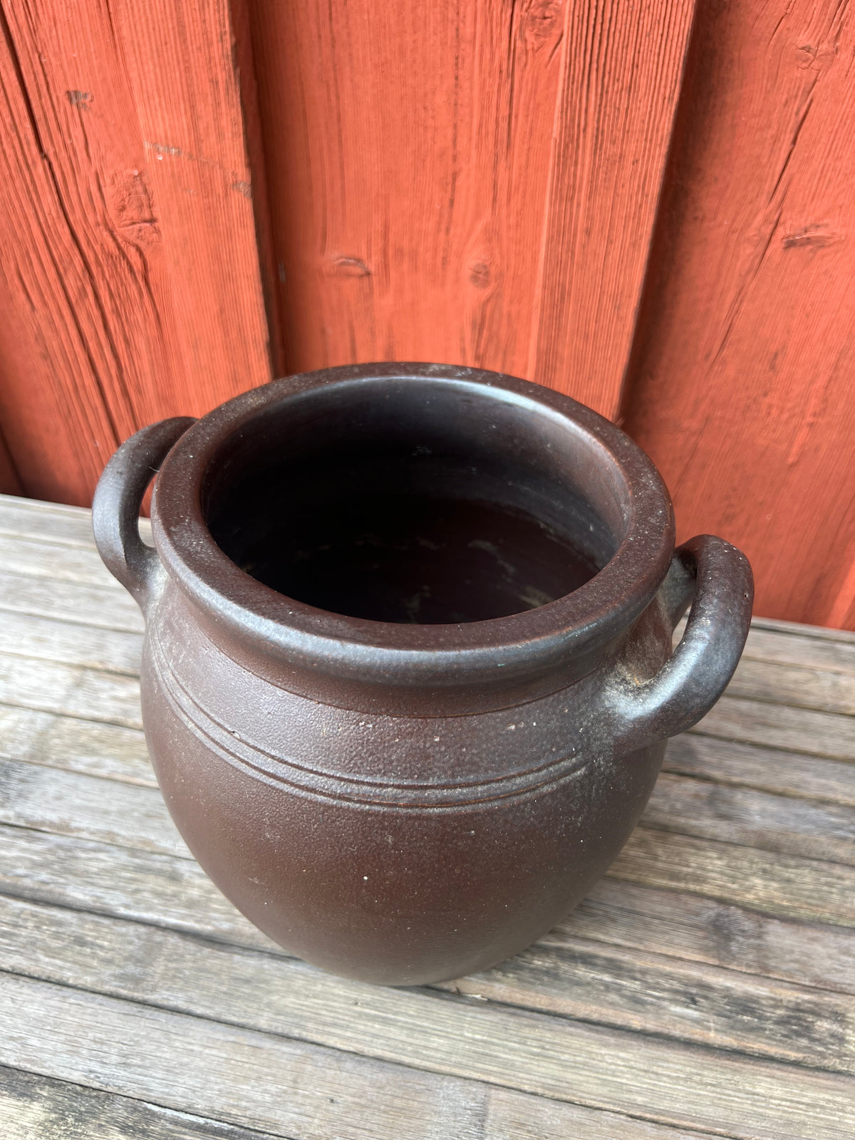 Höganäs brunt krus 4L
