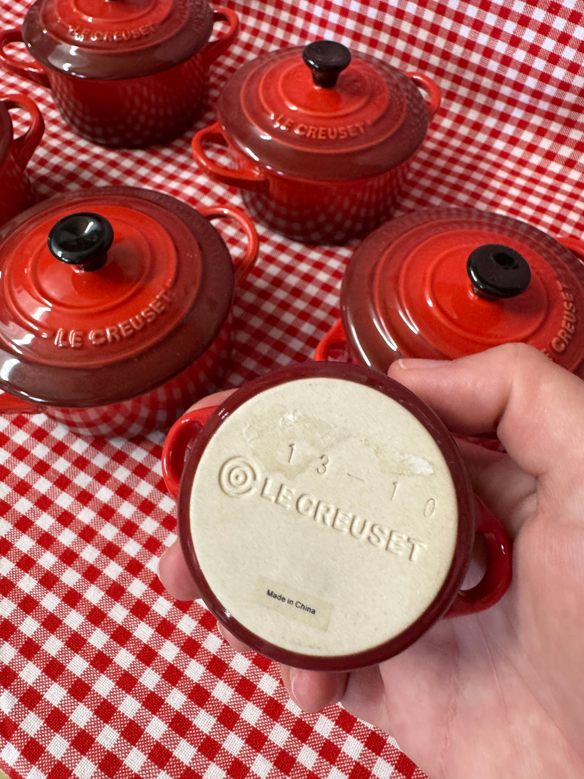 Miniatyr LE CREUSET, 1st