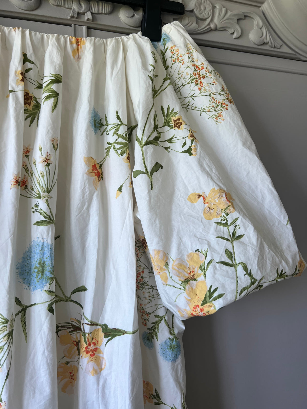 Singoallaklänning med blomprint