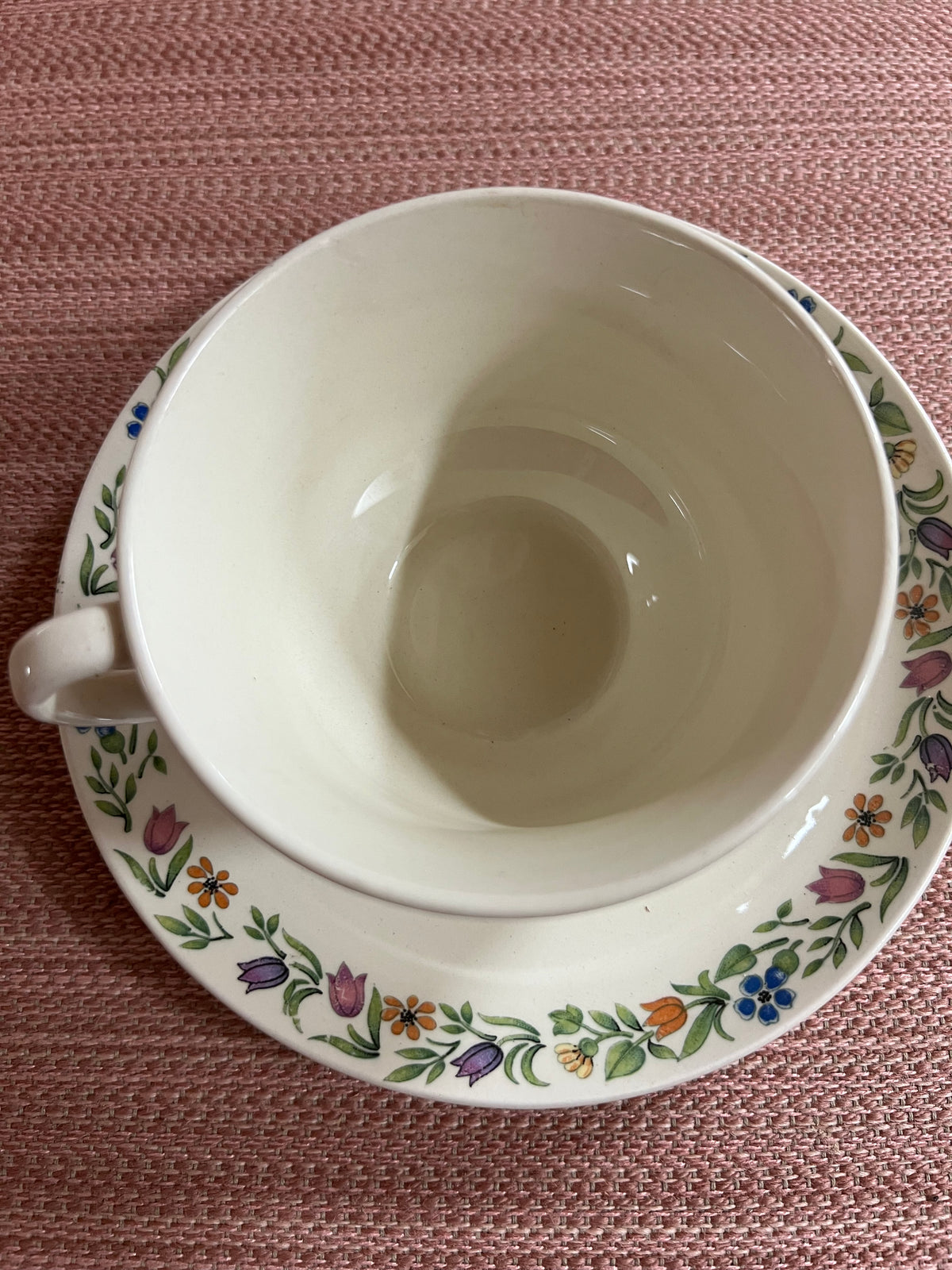 2 set Kaffe/tekopp med fat - BACKAFALL Gustavsberg