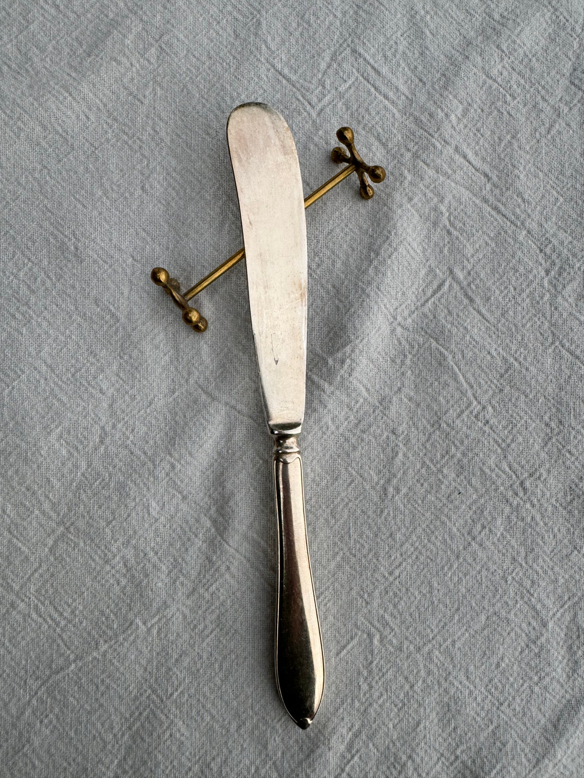 Knivlägg mässing
