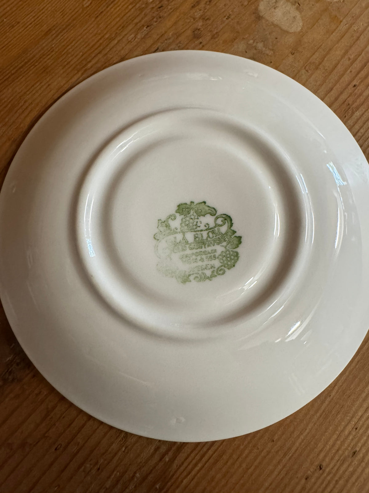 4st Blå Blom old Gustafsberg kaffekopp med fat