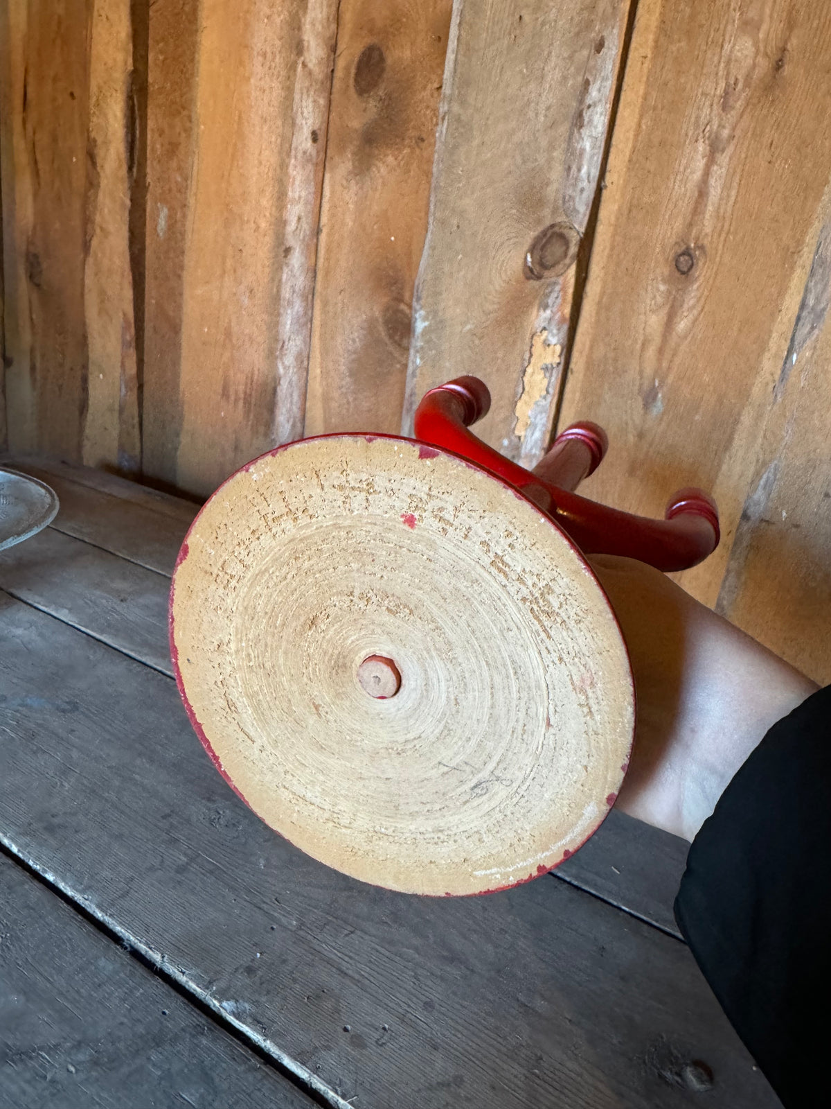 Trearmad träljusstake