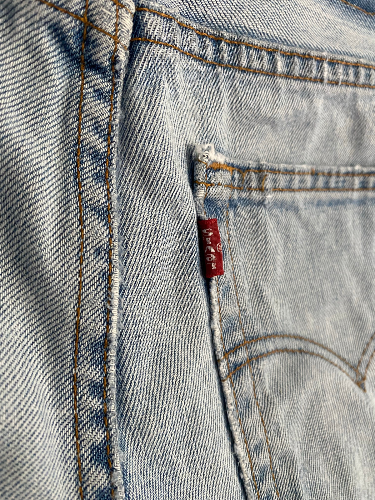 Levis original jeansshorts - ljusa