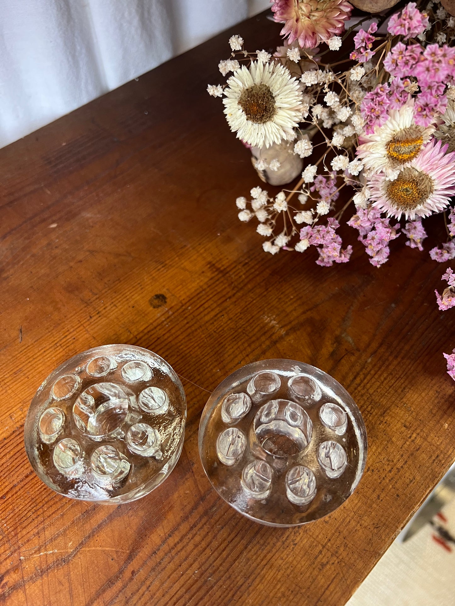 Blomsterfakir i klarglas