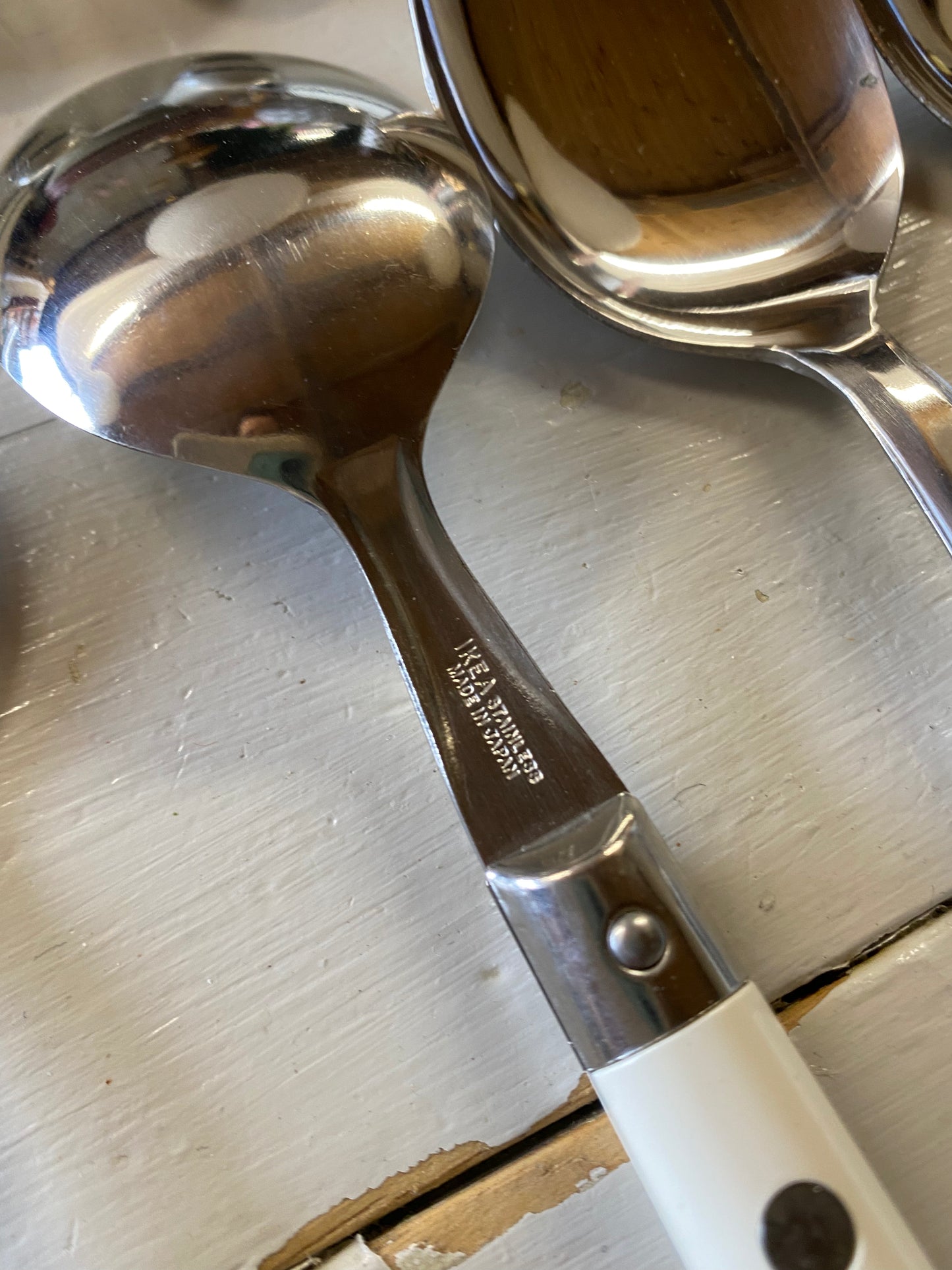 24 delar vintage bestick rostfritt stål