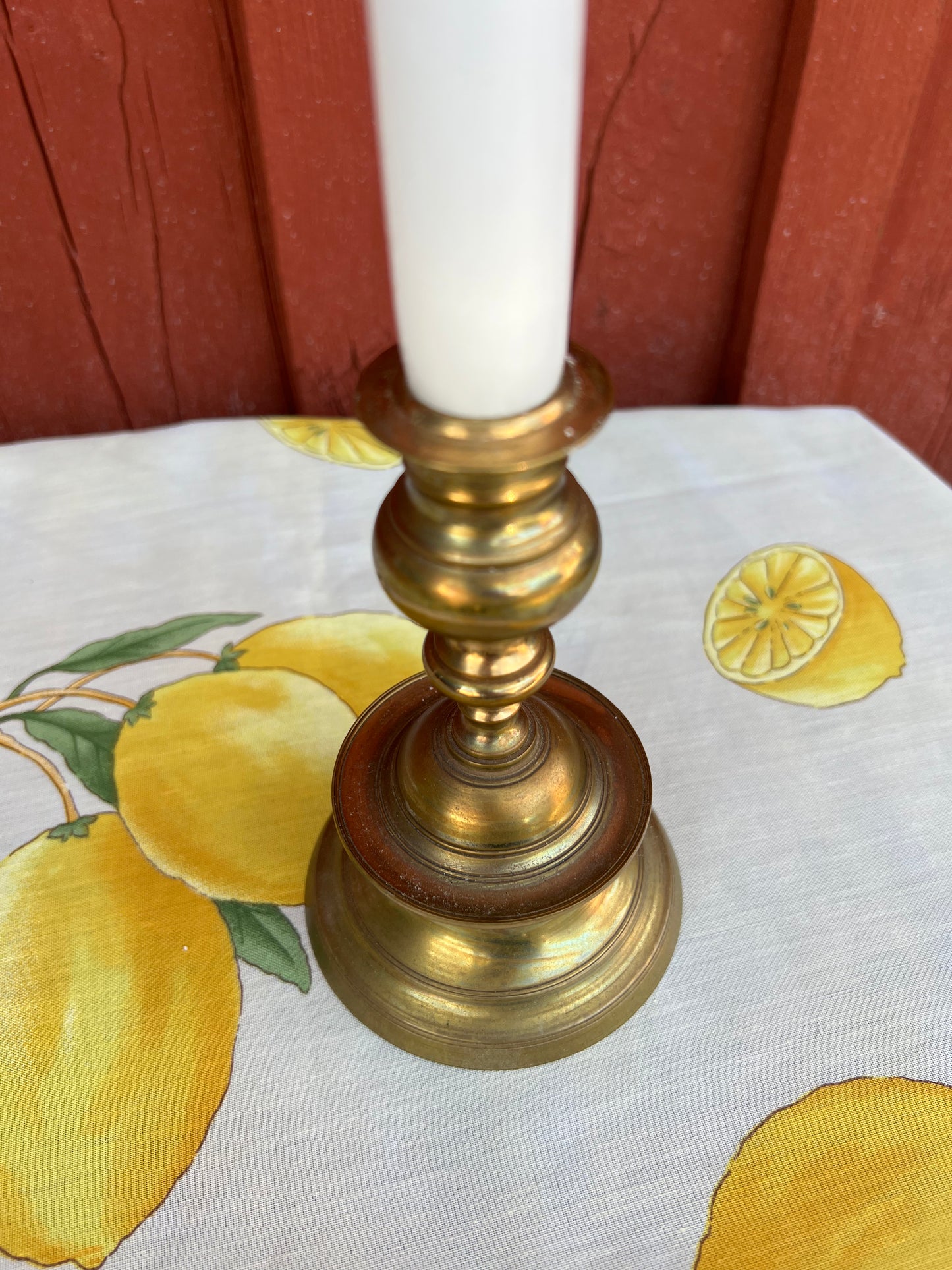 Mässingsljusstake MALM