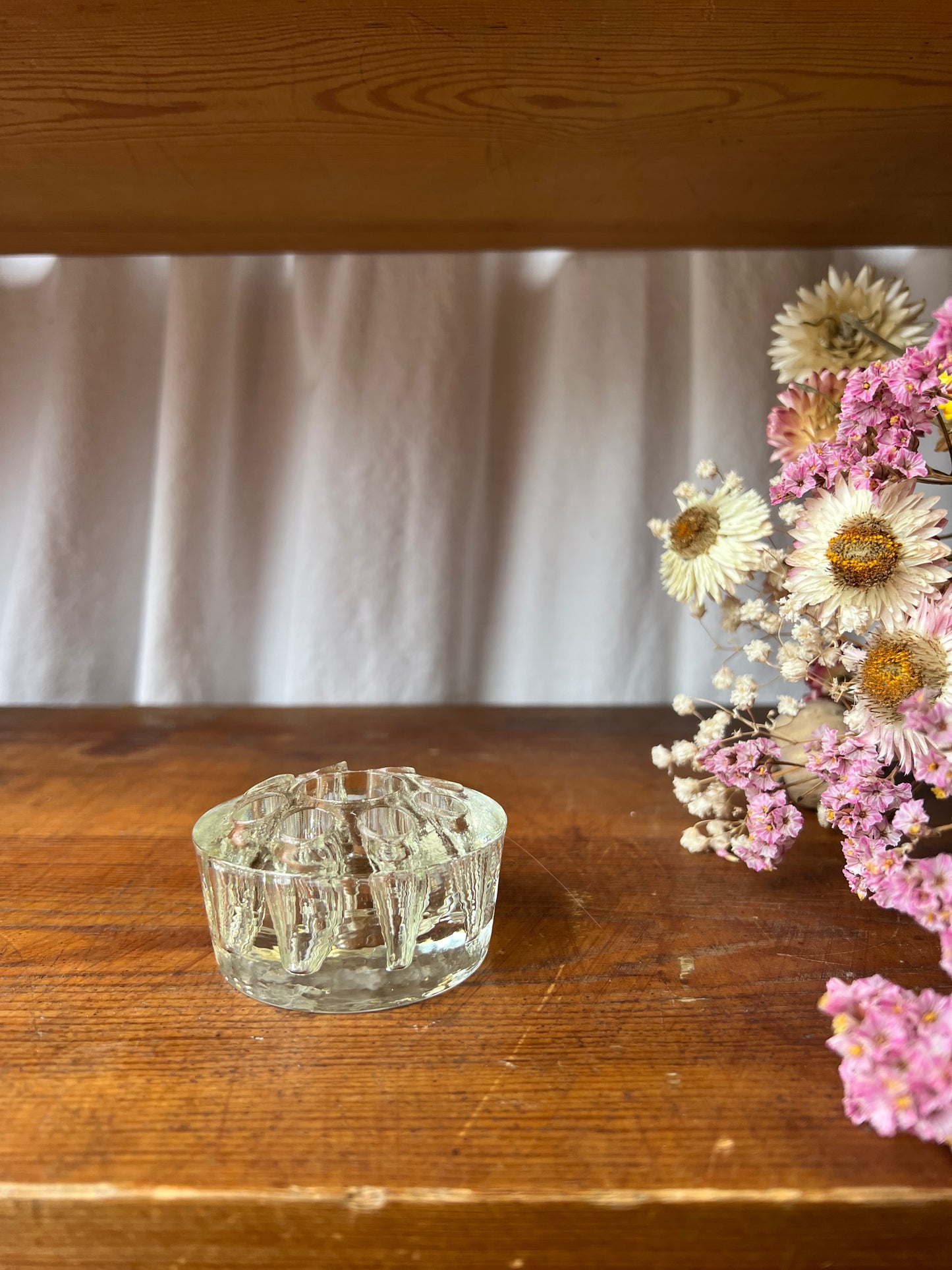 Blomsterfakir i klarglas