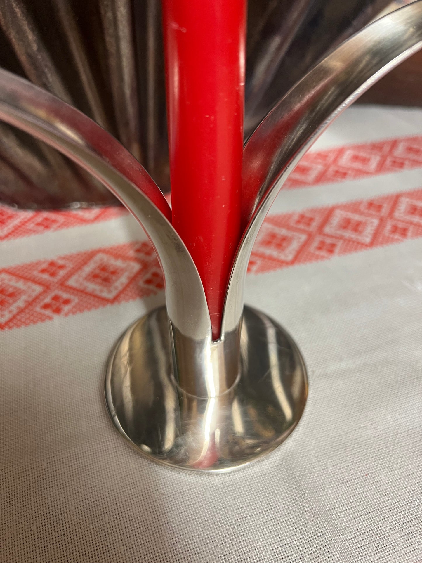 Liljan ljusstake Skultuna i silver