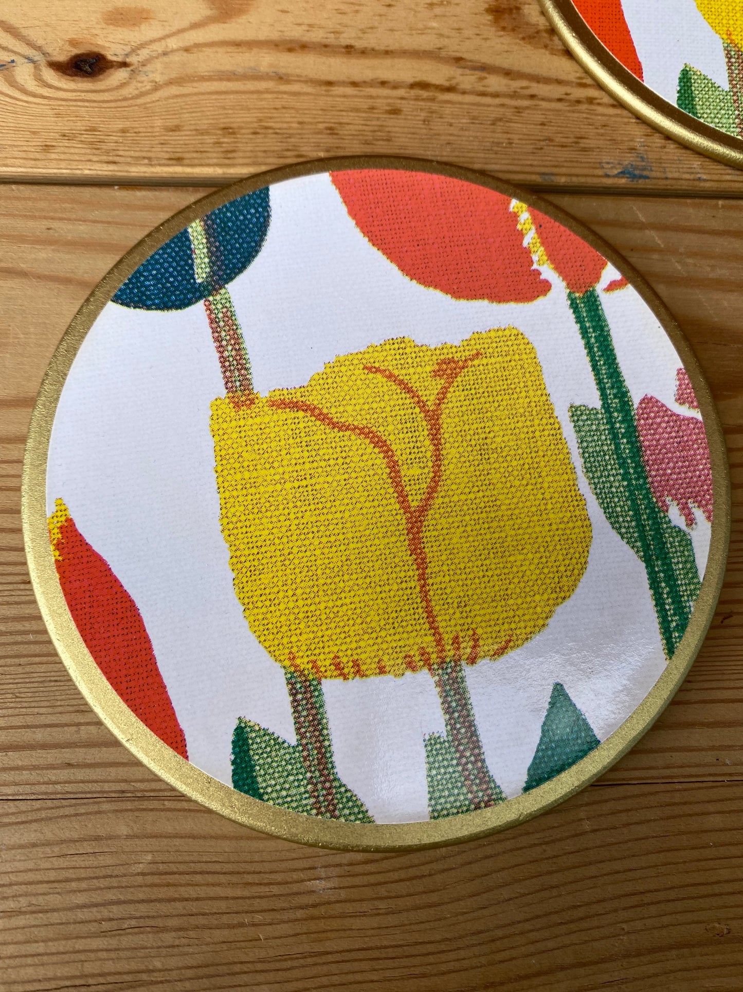2st Glasunderlägg coasters Josef Frank Firma Svenskt Tenn