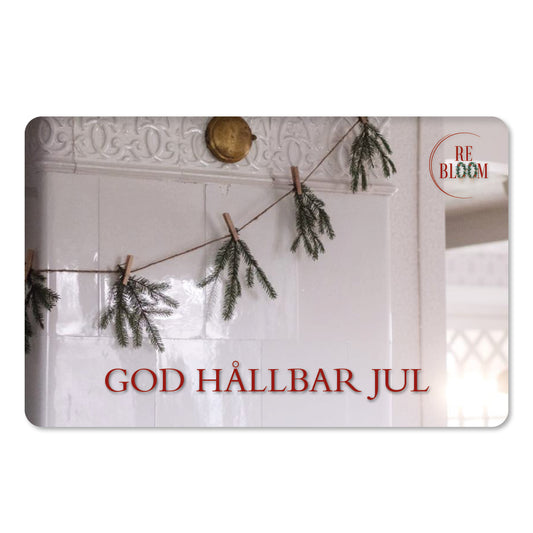 FIRA EN GOD HÅLLBAR JUL MED OSS!