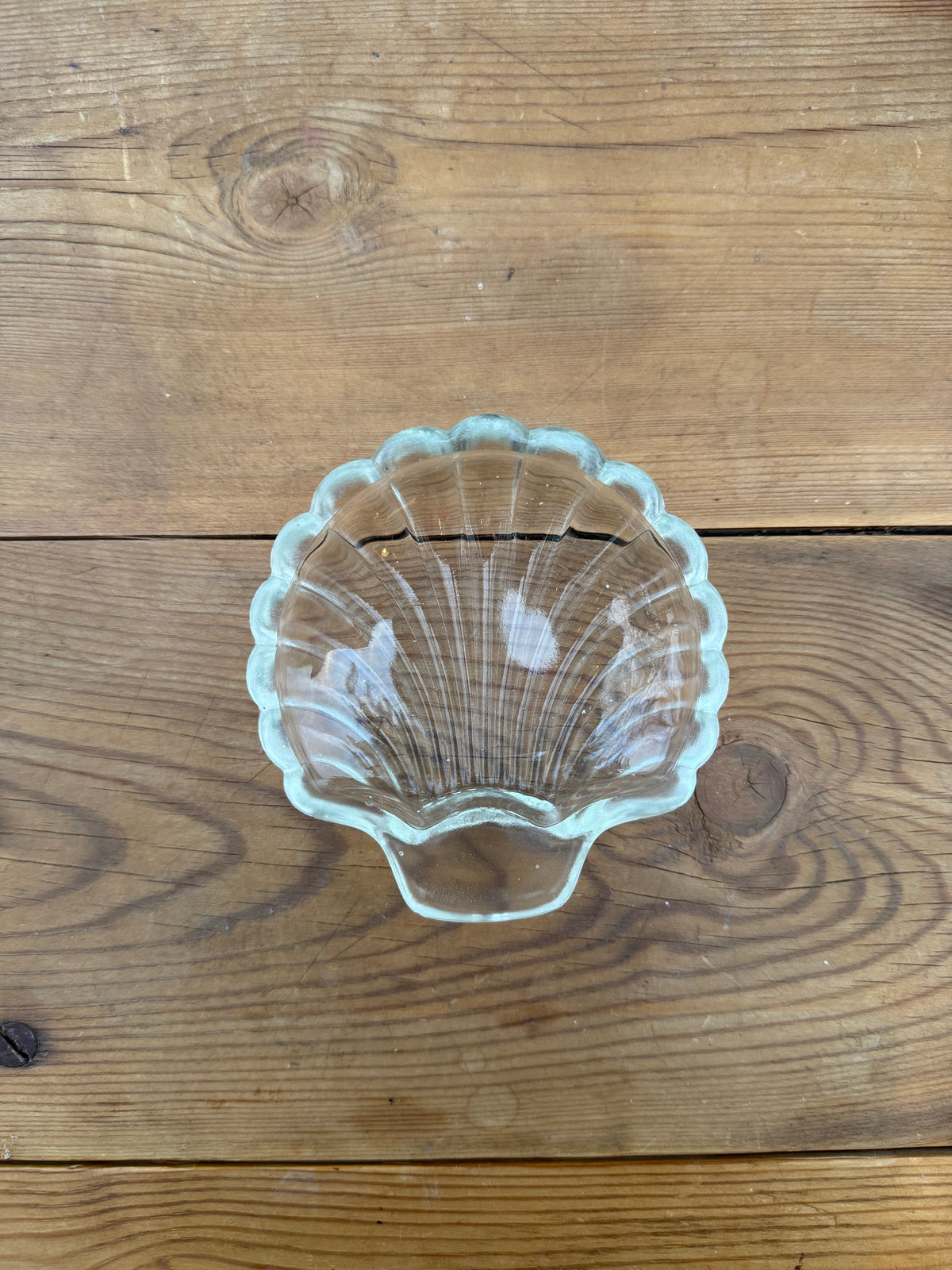 Mindre snäckfat i glas