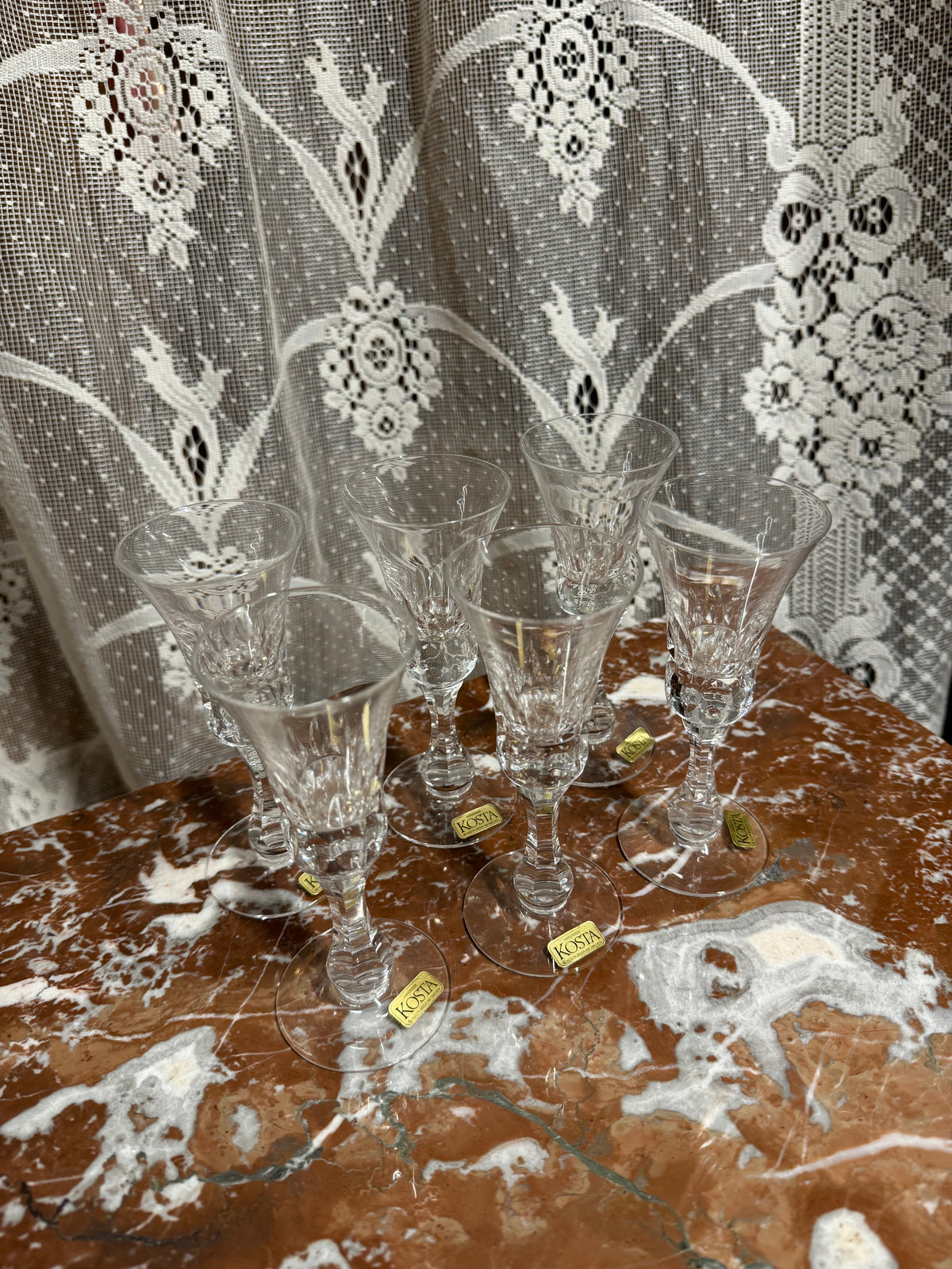Snapsglas Kosta Boda, 6st