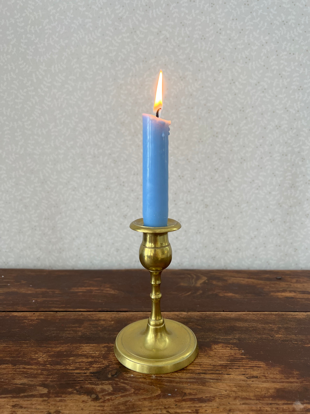 Mässingsljusstake