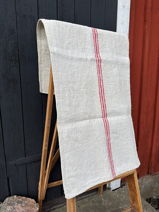 Bolstertyg, gammalt handvävt linne