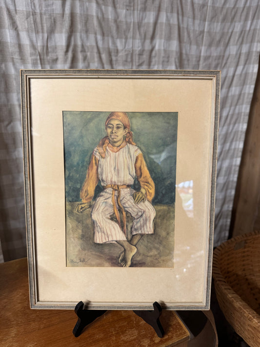 Nils Dardel tavla man