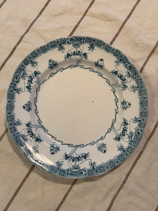Grön tallrik Gustafsberg Venus