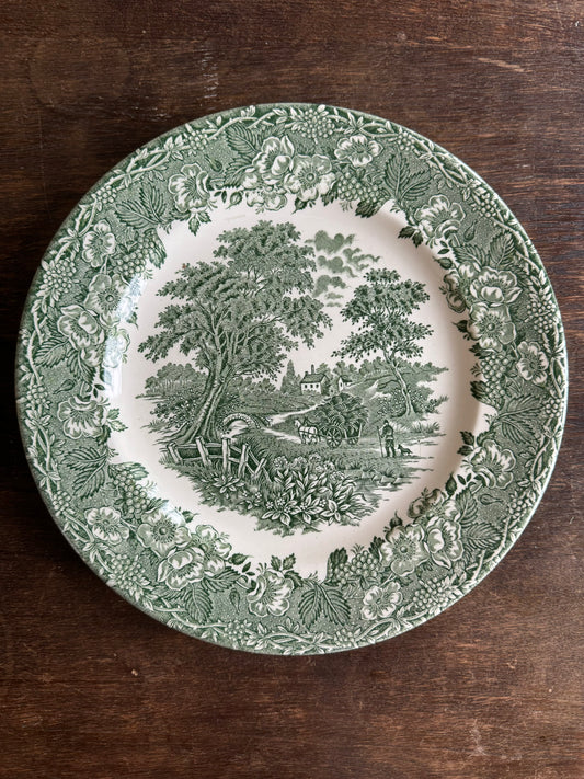 Mattallrik grön Ironstone England