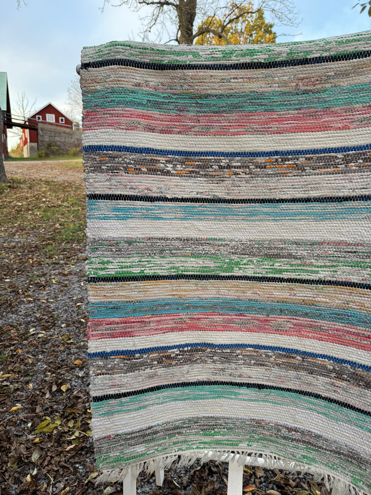 Trasmatta i fina färger