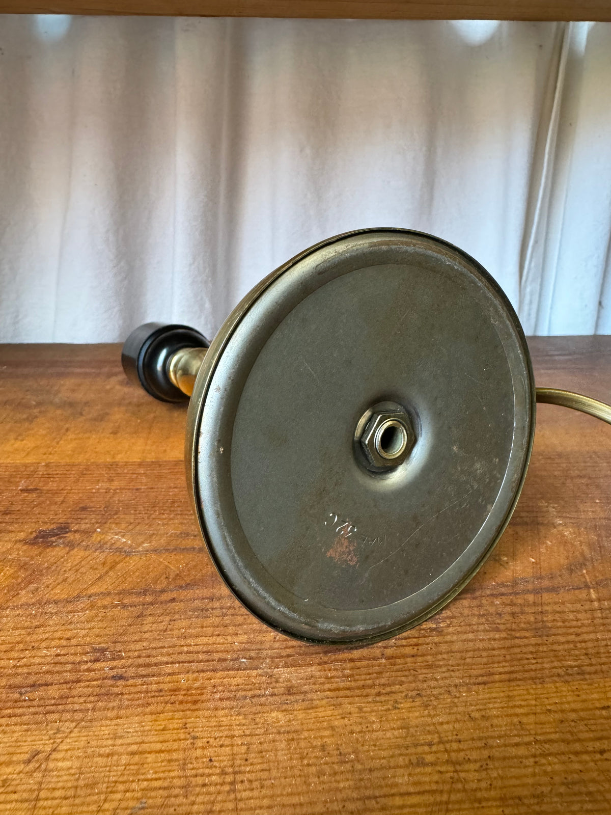 Lampfot i mässing