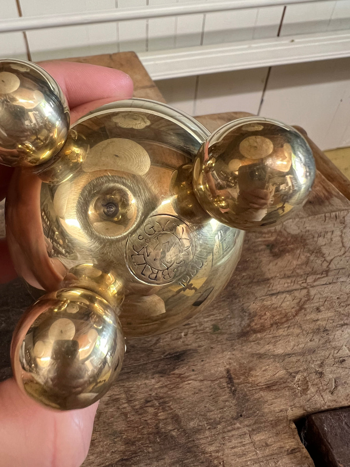 Oljelampa mässing - Gusums bruk