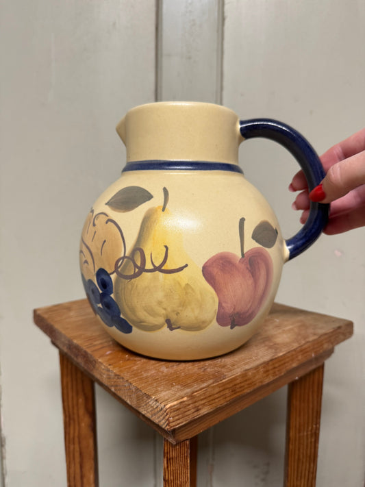 Fruktkanna päron vindruvor äpple
