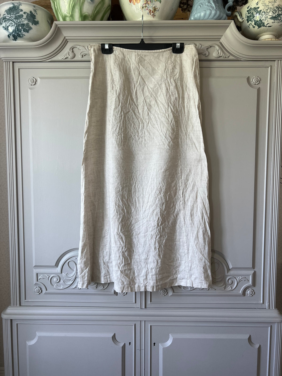 Beige linnekjol United colors of Benetton