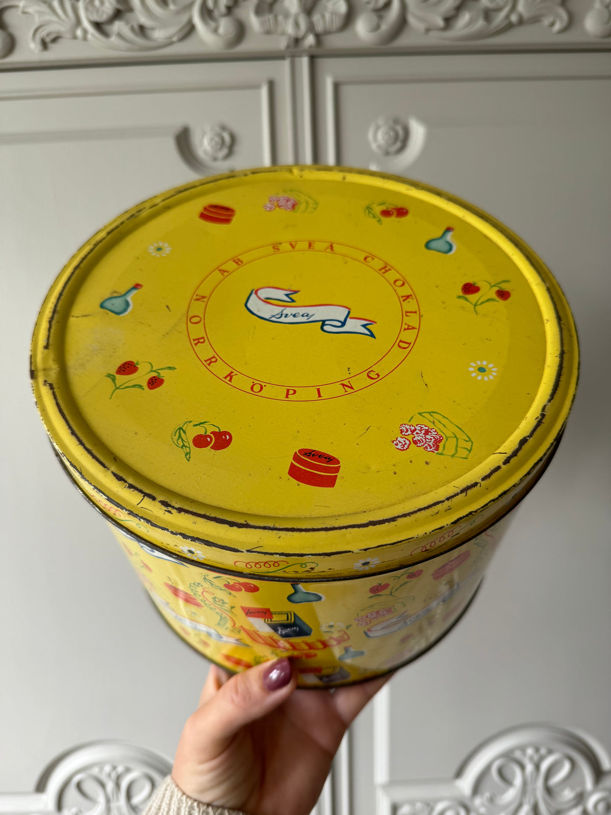 Plåtburk Svea Choklad Norrköping