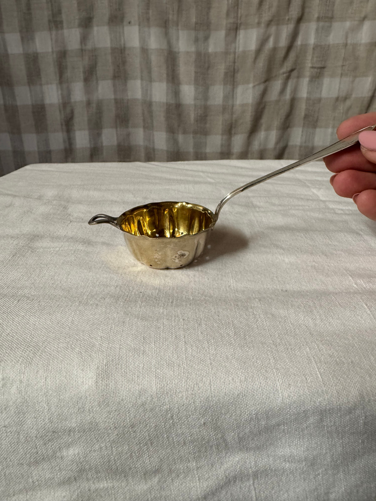 Sockerströare förgylld
