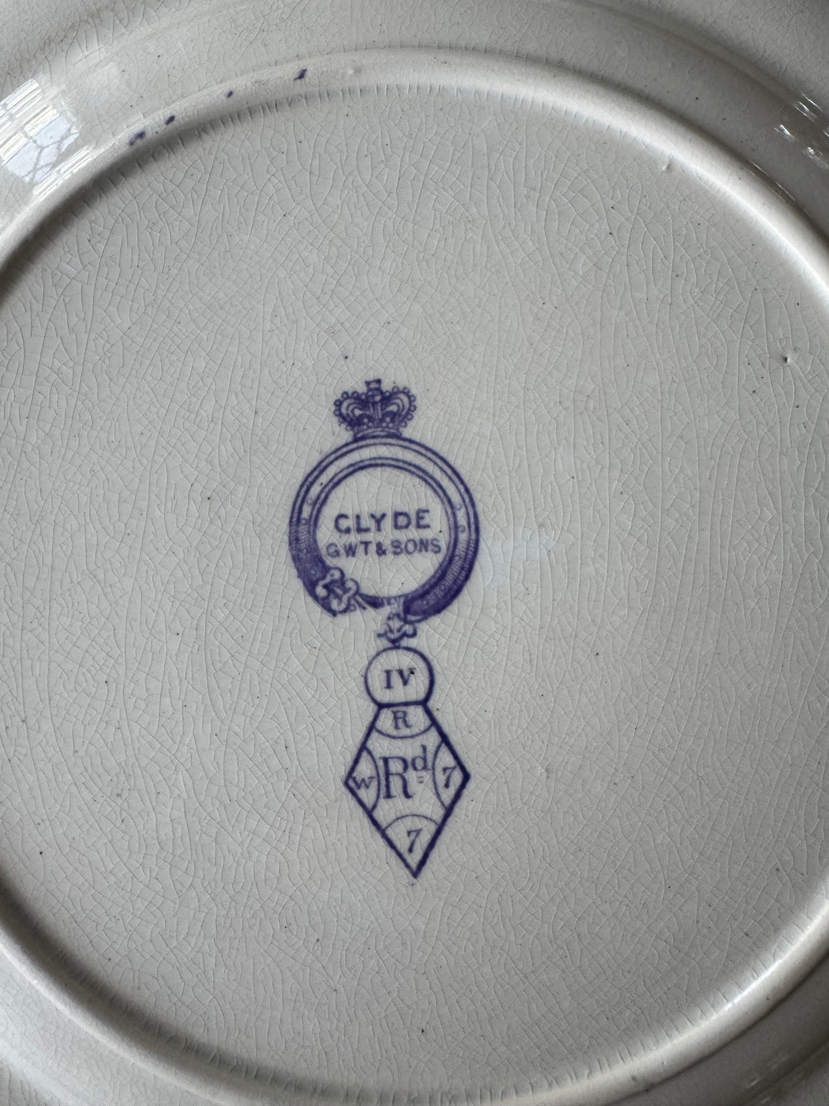 Mattallrik lila Clyde GWT & SONS