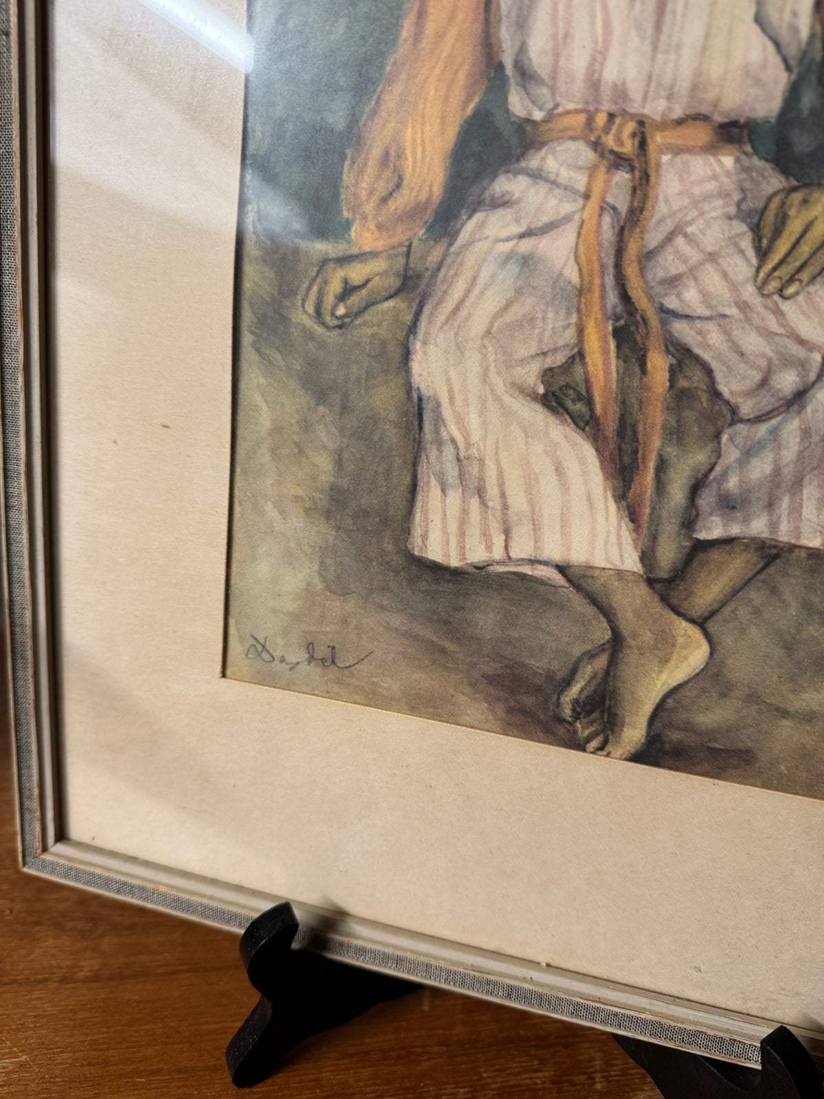 Nils Dardel tavla man