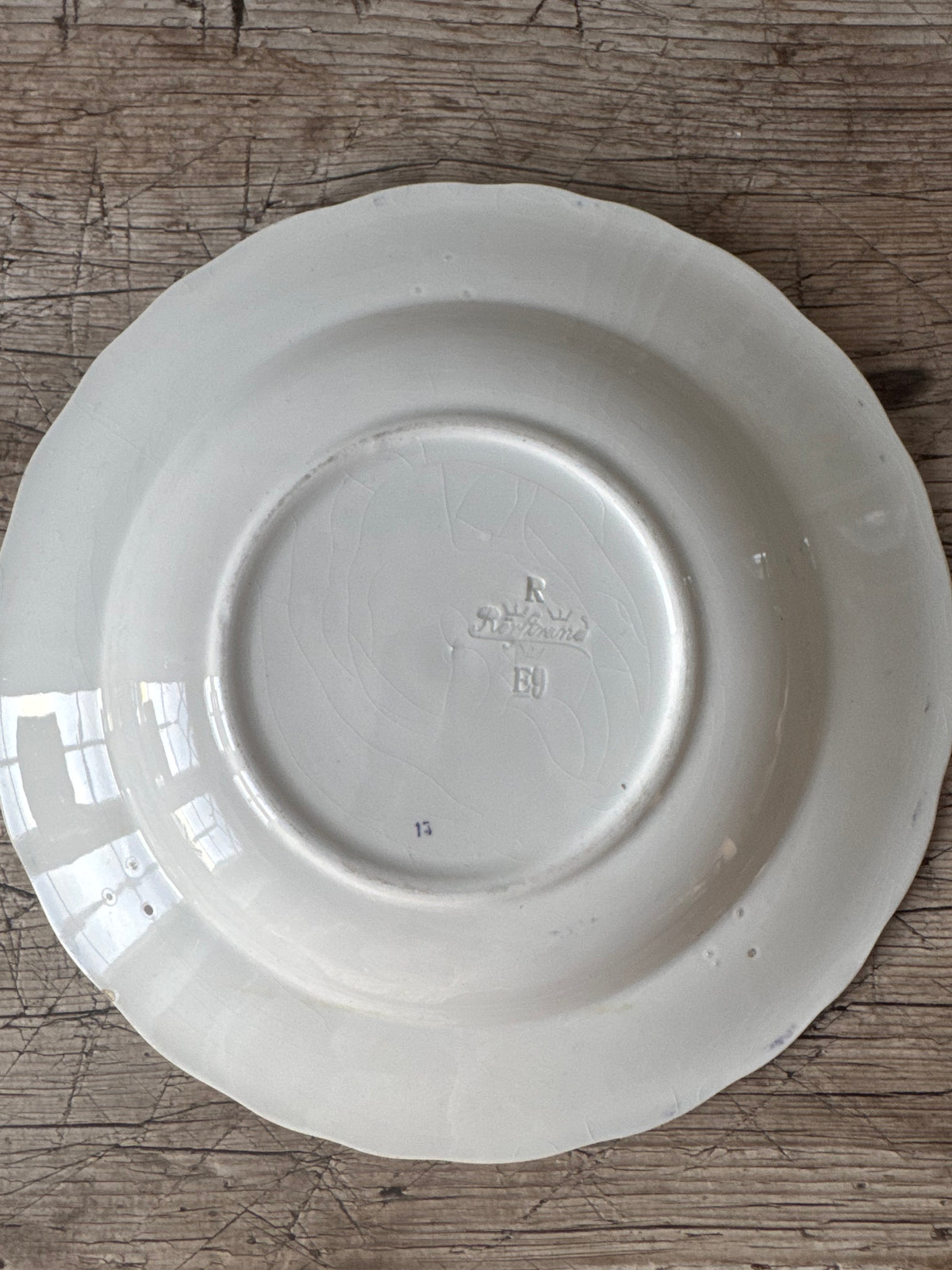 1st lila djup tallrik Rörstrand (fler i lager)