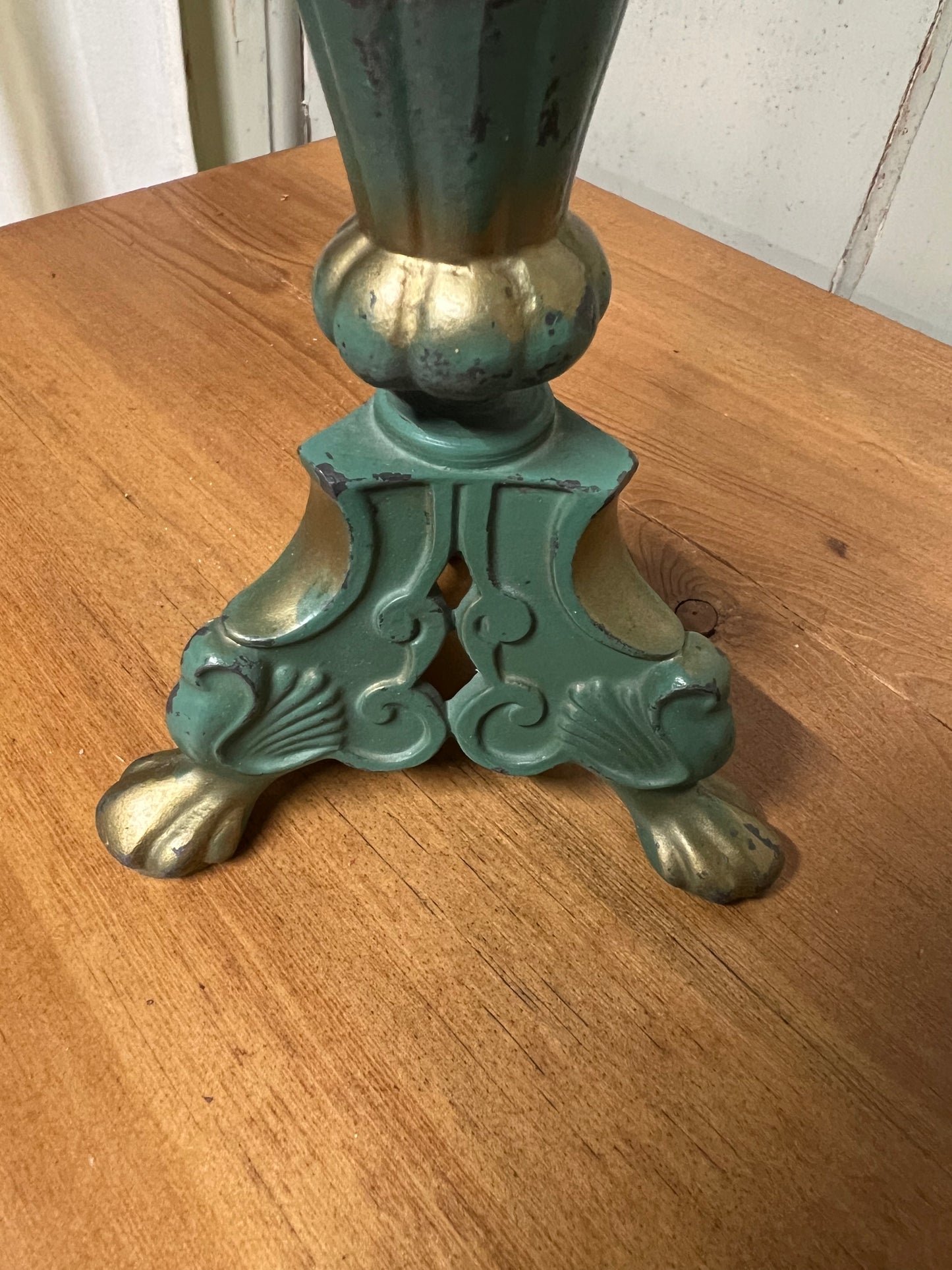 Grön ljusstake stjärnmetall