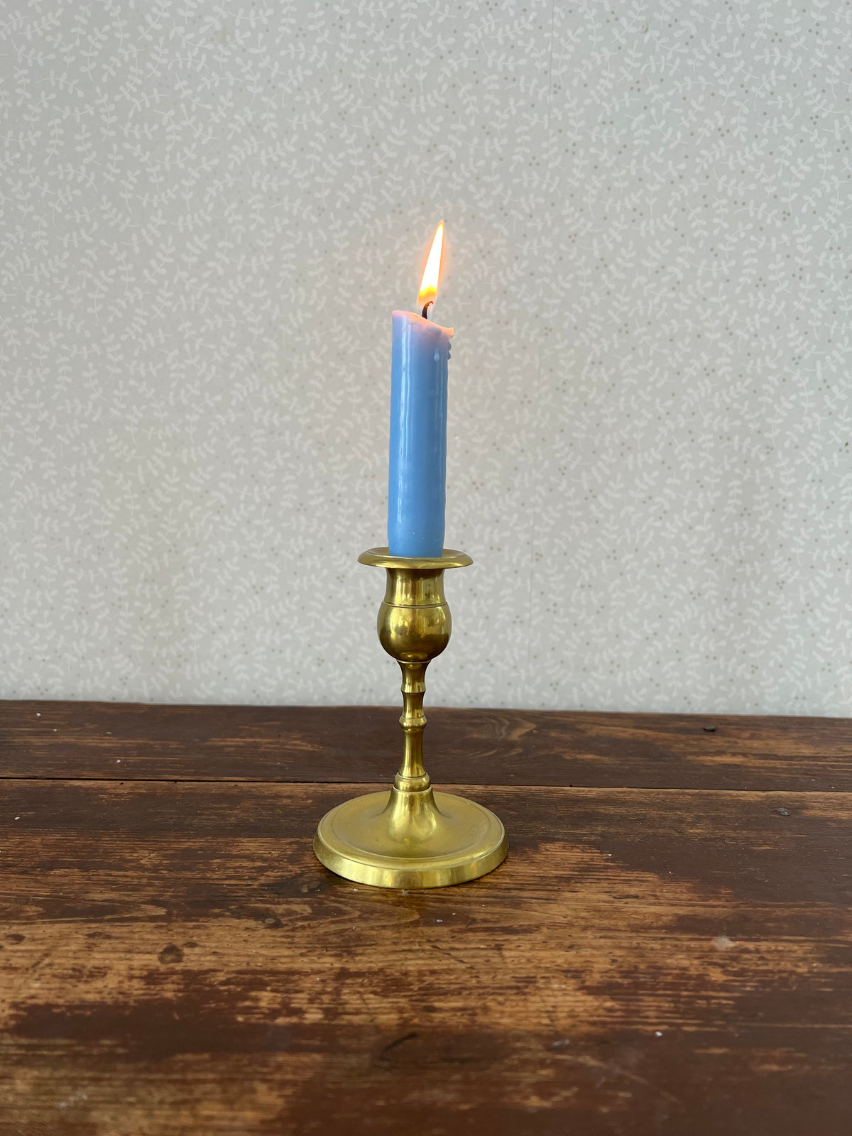 Mässingsljusstake