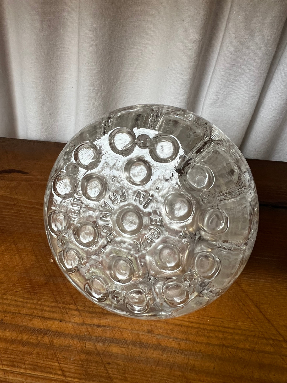 Stor blomsterfakir i glas - ”Ikebana” 19 hål