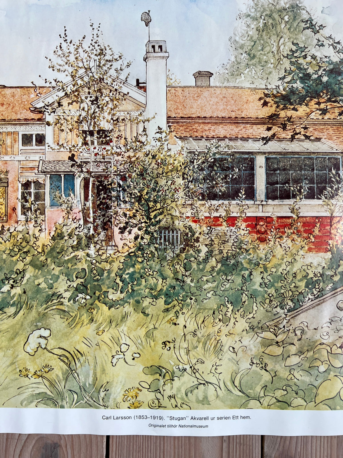 Carl Larsson poster - Stugan Ett hem