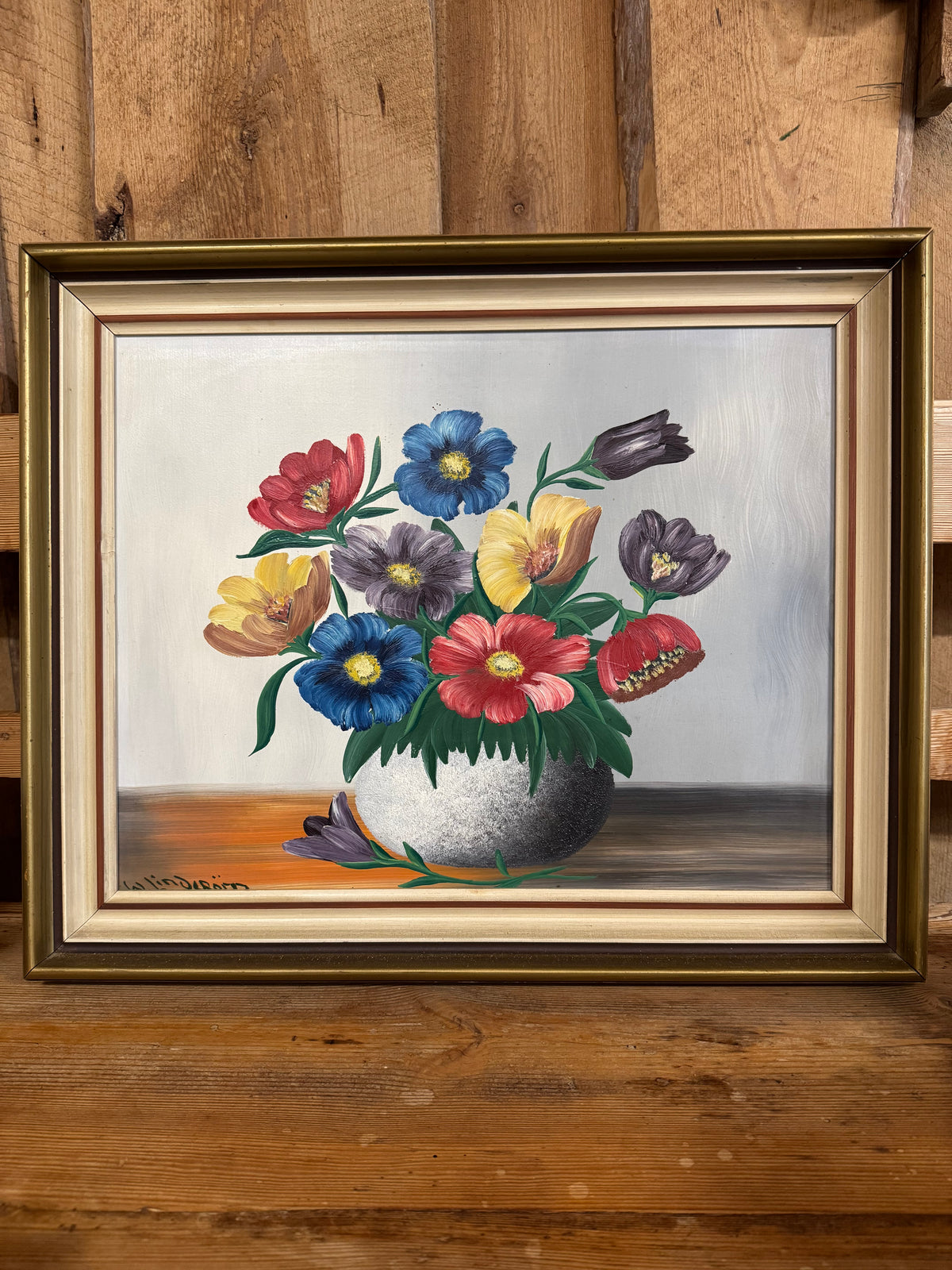 Tavla blommor