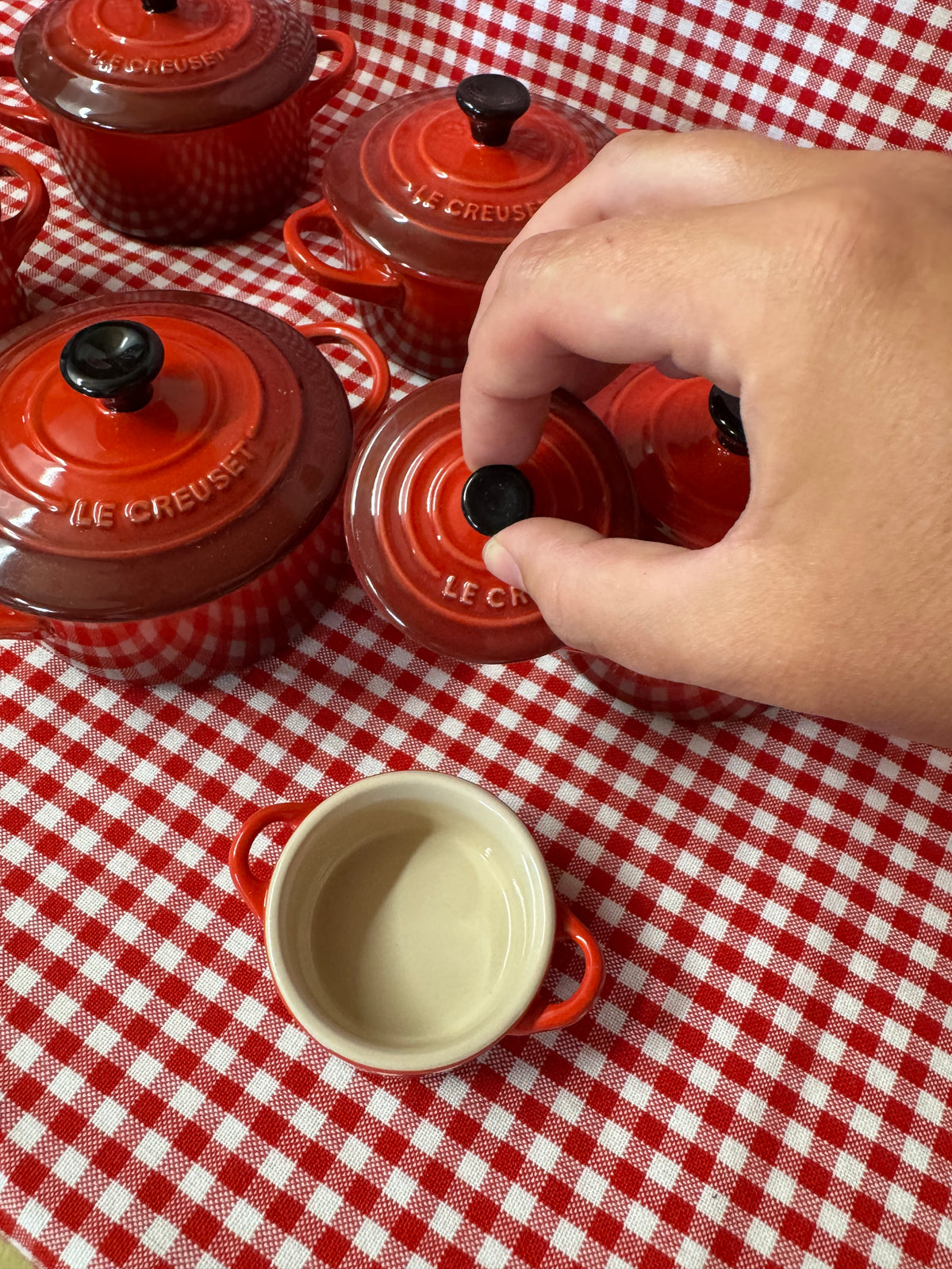 Miniatyr LE CREUSET, 1st