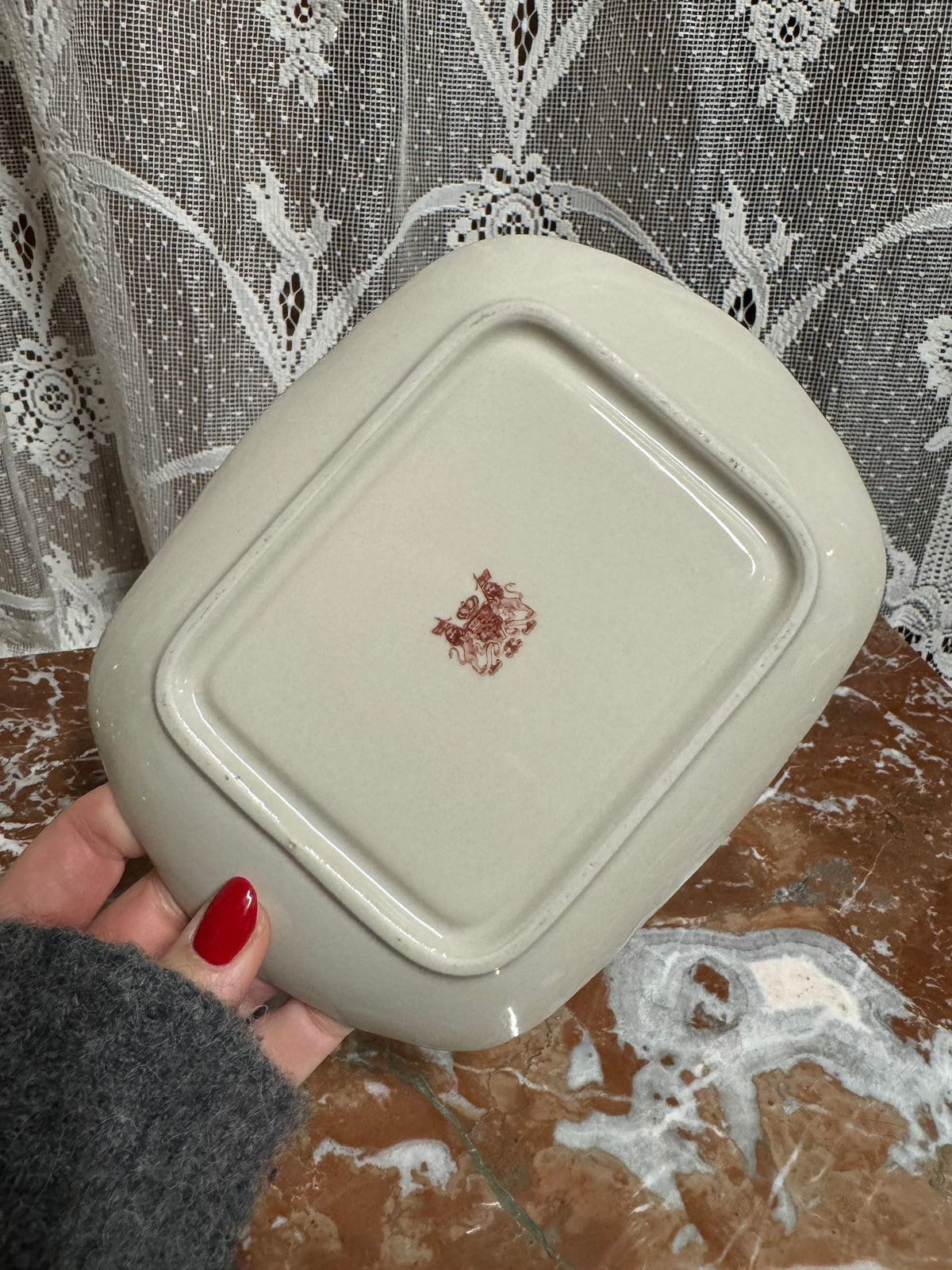 Vackraste smörkupan i porslin