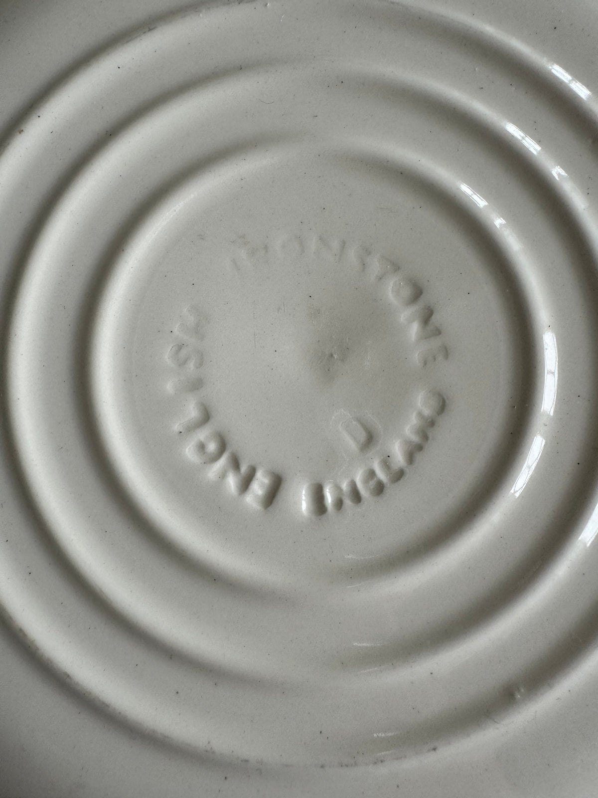Mattallrik grön Ironstone England