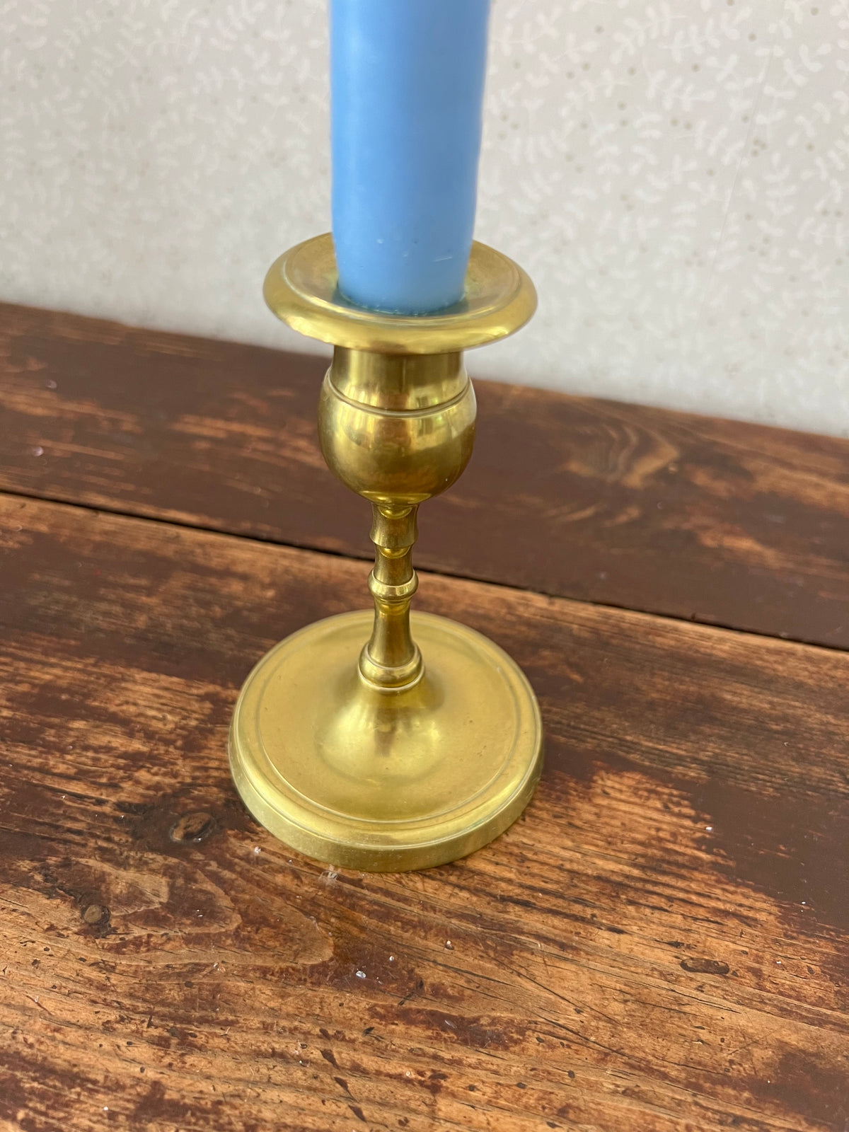 Mässingsljusstake