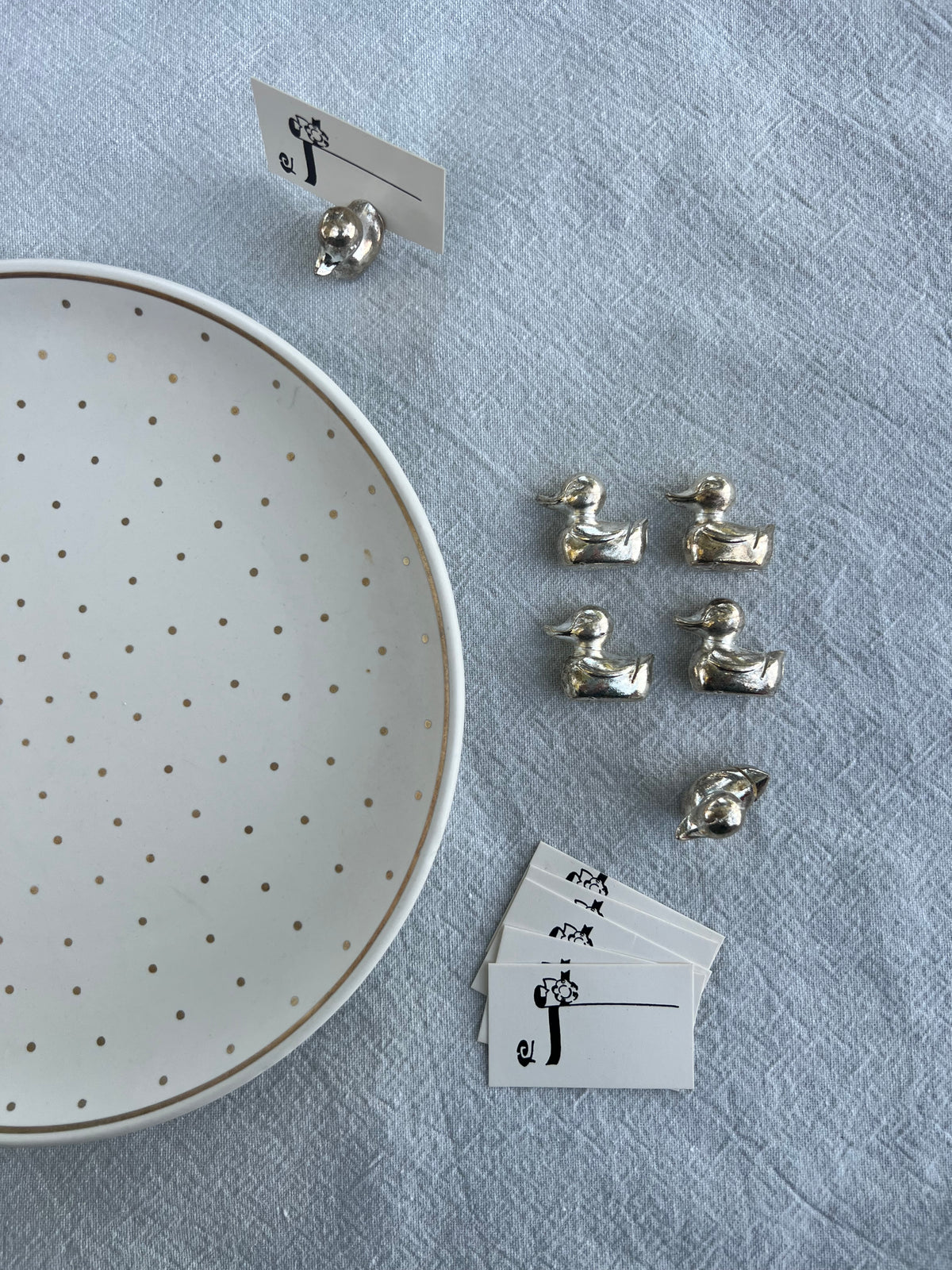 6st silverankor bordsplacering med originalkort