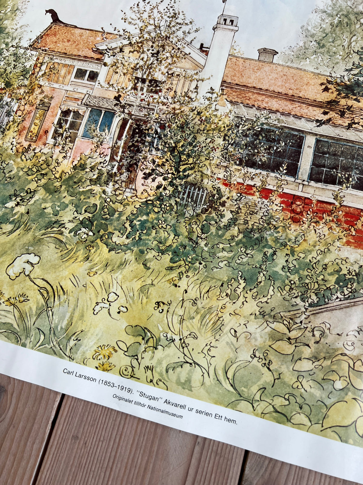 Carl Larsson poster - Stugan Ett hem