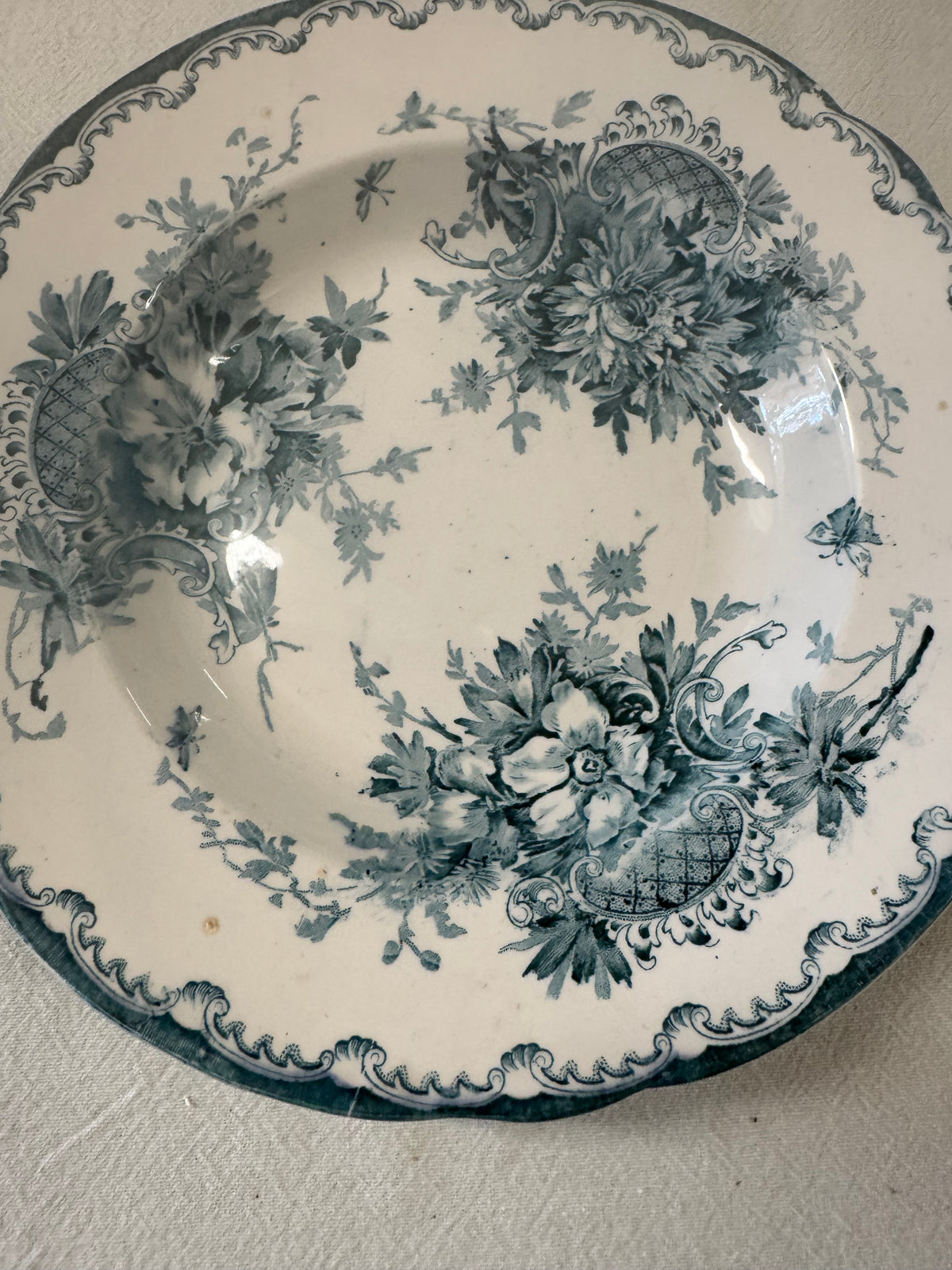 Grön djup tallrik ANNA ORIGINAL