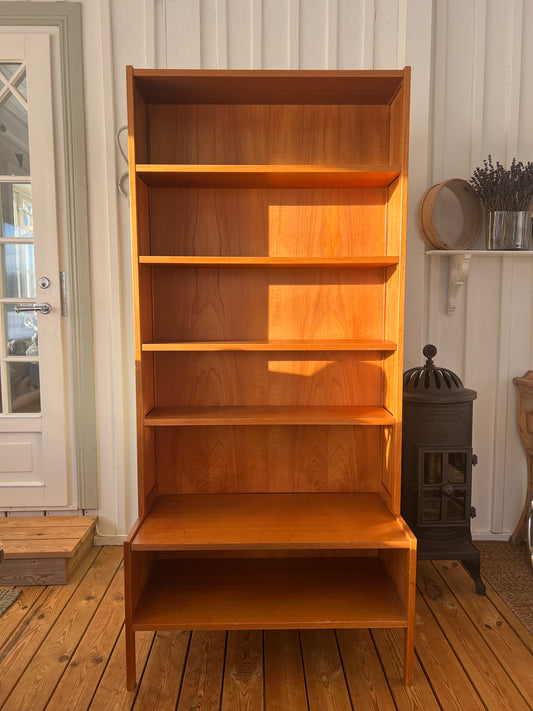 Teak bokhylla 60-tal
