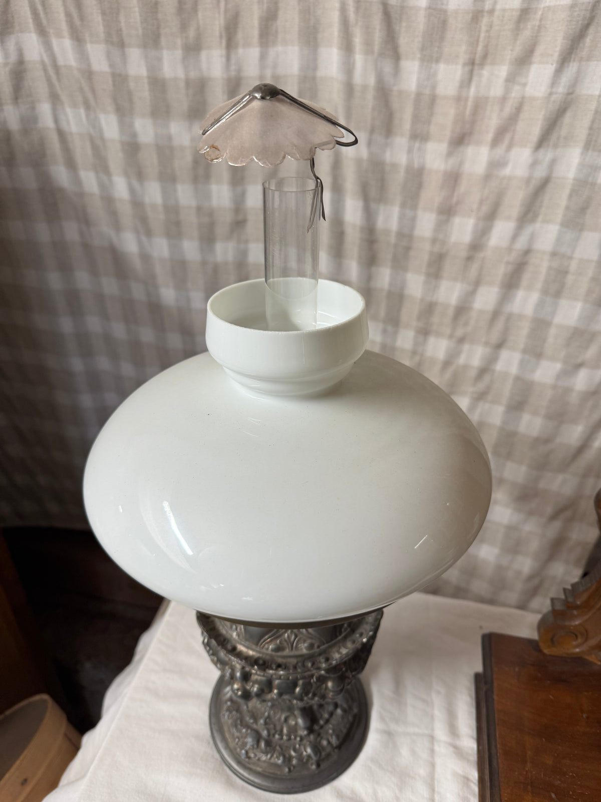 Stor, vacker fotogenlampa
