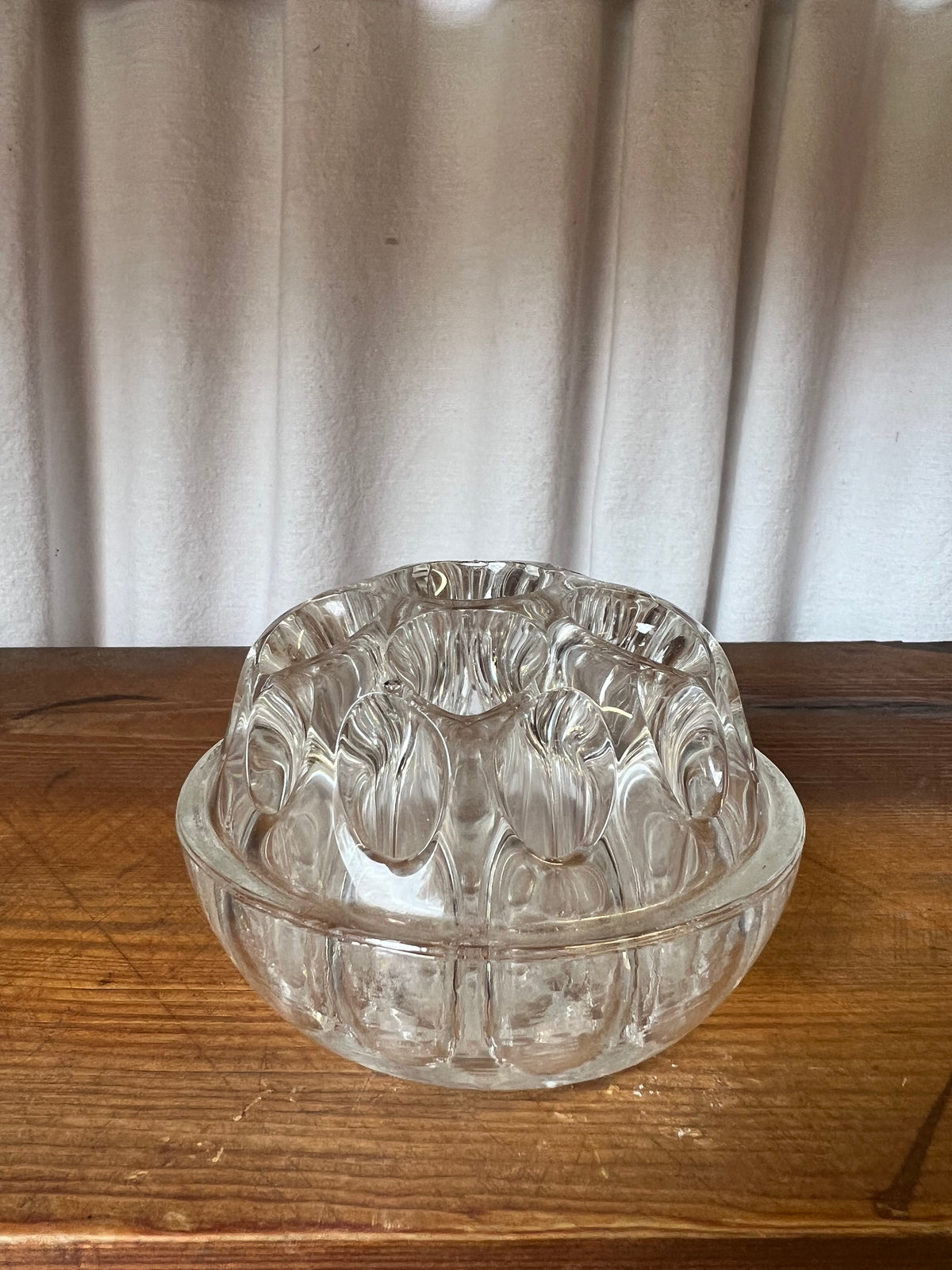 Stor blomsterfakir i glas - ”Ikebana” 19 hål
