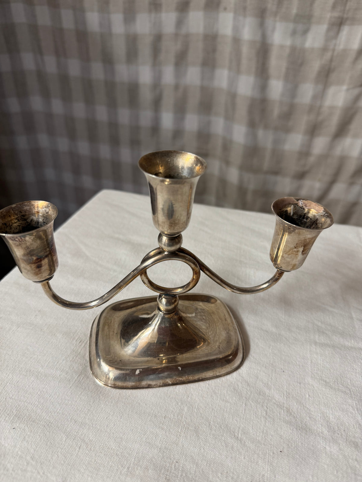 Ljusstake trearmad