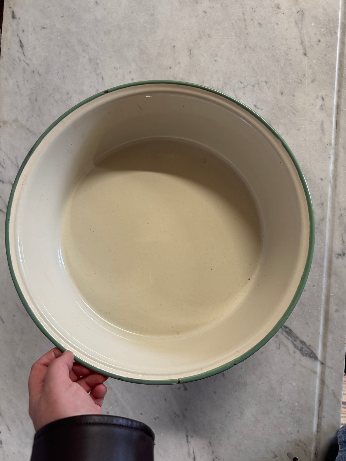 Emaljerad balja/fat från Kockums Sweden 5L