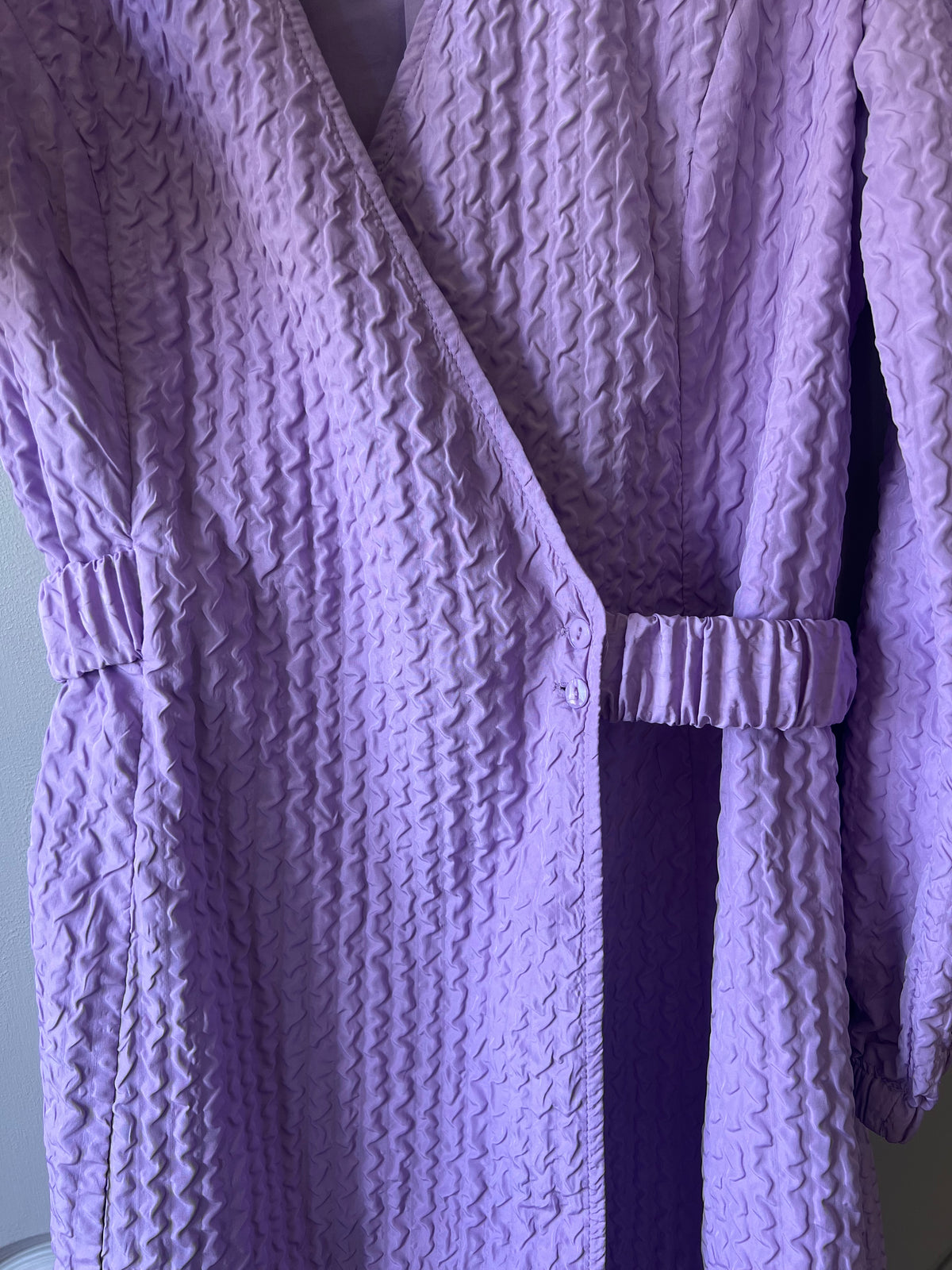 Lila puffklänning - Selecte femme